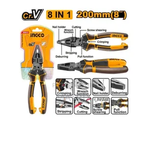 INGCO 8-in-1 Combination Pliers