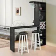 Customizable Wine Rack Home Bar - 1