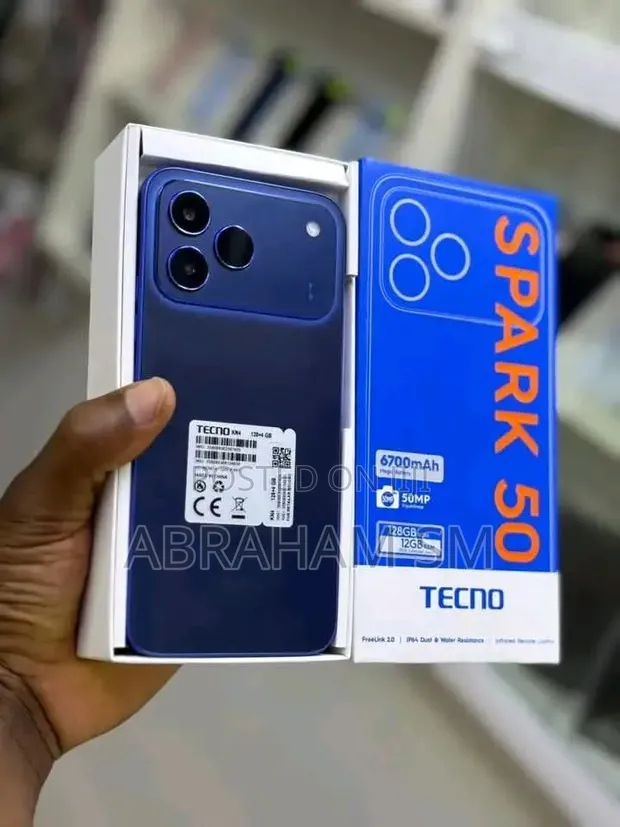 New Tecno Spark 50 128GB Blue - 1