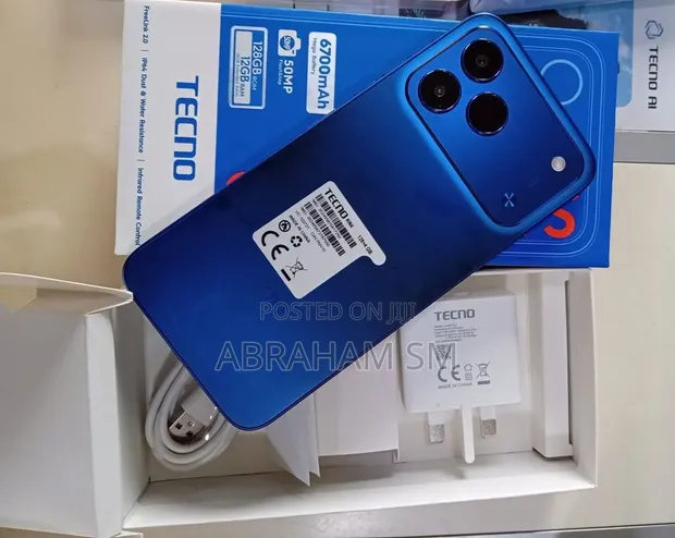 New Tecno Spark 50 128GB Blue - 1