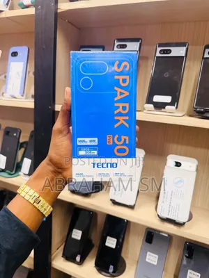New Tecno Spark 50 Pro 256GB Black