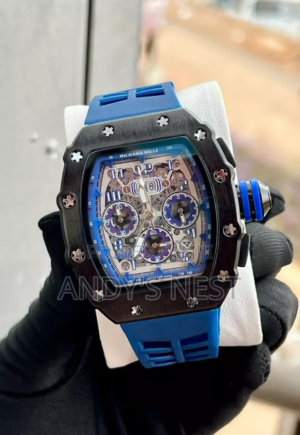 Richard Mille Men's Watch - Blue - 1