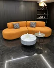 4-Seater Banana Sofas - Any Colour/Material from 1,600,000/- - 1
