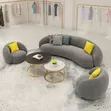 Brand New 5-Seater Hollywood Sofas in Any Colour/Material - 5