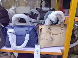 Chrisbella Handbag with Silver-Toned Charm