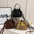 Chrisbella Classic Style Streetwear Bucket String Handbag - 1
