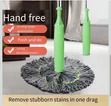 2-in-1 Dehydrated Mop with Self-Wringing Twist Function - 1