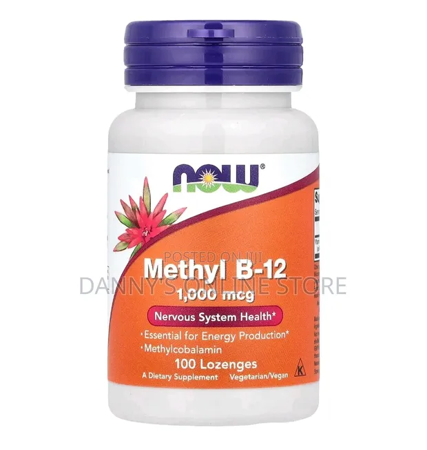 NOW Methyl B12 Lozenges, 1000mcg, 100 Count - 1