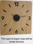 Large Frameless DIY 3D Mirror Wall Clock - 3