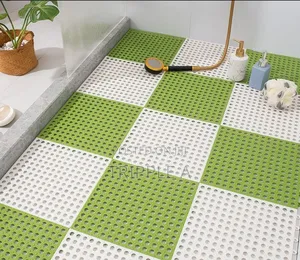 6pcs Square Shower Mat - Non-Slip Bath Mats