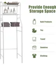 3-Tier Over-the-Toilet Storage Rack - 2