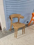 Single Molded Plastic Chairs - 1