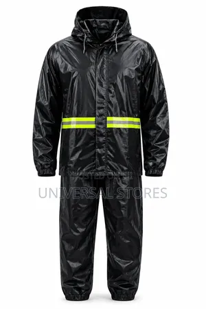 Riding Suit Rain Coat with Trouser - Black/Blue