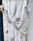 Brand New Curtain Tiebacks with Beads (Per Pair) - 1