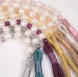 Brand New Curtain Tiebacks with Beads (Per Pair) - 3