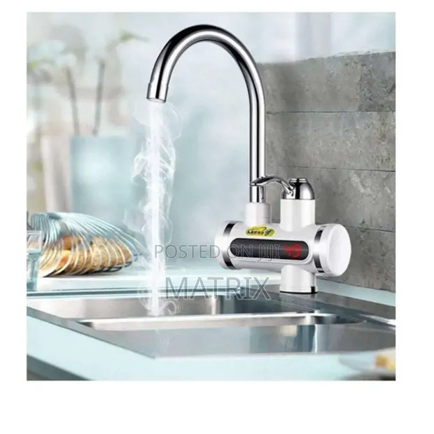 Instant Electric Hot Water Heater Tap for Kitchen - 1