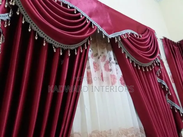 House or Church Curtain Designs Per Metre - 1
