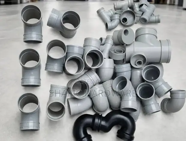 Gentax PVC Fittings: Bends, Tees, Gully Traps (4 Inch) - 1