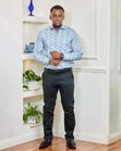 Men's Dotted Long Sleeve Shirts - 2