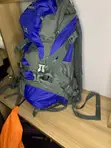 Bagco Blue and Gray Hiking Backpack - 1