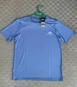Adidas Men's Blue Cotton T-Shirt - 2
