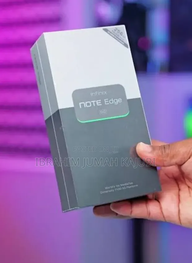 New Infinix Note Edge 256GB Black - 1