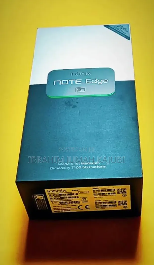 New Infinix Note Edge 256GB Bronze - 1