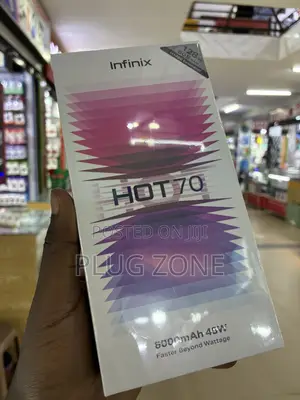 New Infinix Hot 70 128GB Black