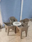 Ever Simple Plastic Table for Bar, Dining, and Restaurant - 1