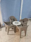 Ever Simple Plastic Table for Bar, Dining, and Restaurant - 2