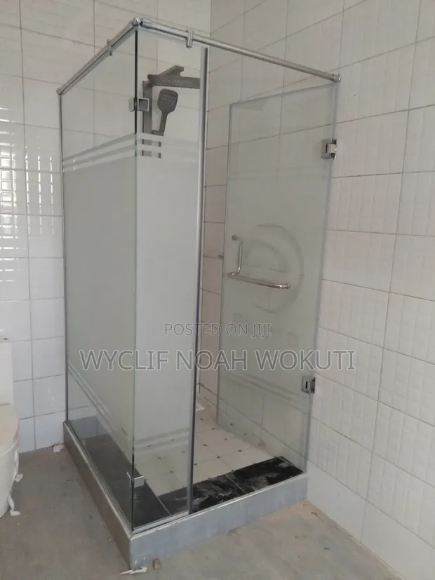 Brand New Frosted Shower Cabin - 1