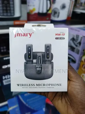 Jmary MW-17 2.4G Wireless Lavalier Microphone System