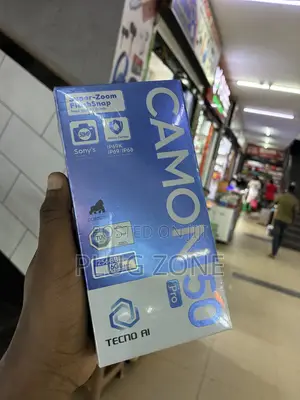 New Tecno Camon 50 Pro 256GB Black