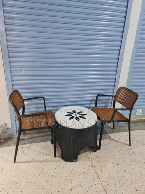 Plastic Dining Table and 4 Chairs