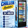 Sayona SC-8820 Single Glass Door Commercial Showcase Fridge - 3