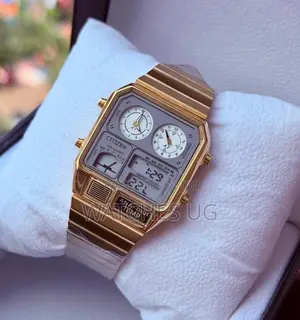 Vintage Citizen Watch - Black Tone