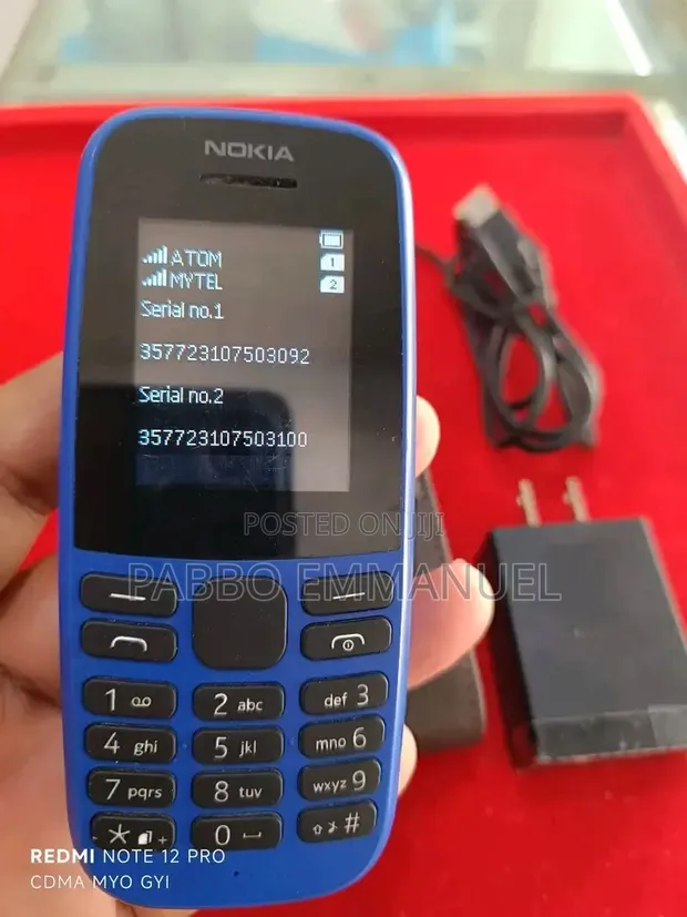 New Nokia 105 Blue - 1