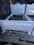 Plain White Bed 4x6 - 1