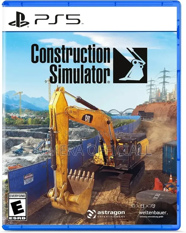 Construction Simulator Game CD for PS5 - 1