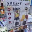 Sokany 2-in-1 Multi-Purpose Blender & Grinder - 2