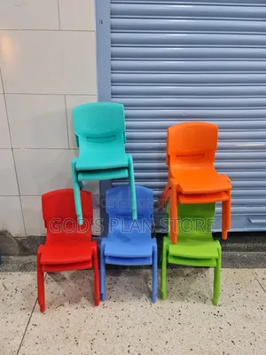 Kids Plastic Chair - Red