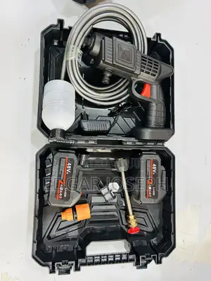 Rechargeable Car Wash Pressure Gun with 2 Batteries