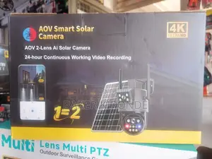 Solar Cameras - 8K UHD, Neon Night Vision