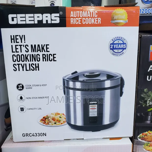 Geepas 1.8L Automatic Rice Cooker - 1