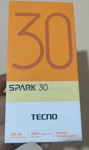 New Tecno Spark 30 256GB Black