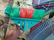 Plastic Soft Bristle Broom with Handle - 4