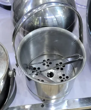 Brand New Stainless Steel Ice Bucket with Tongs