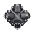 4-Head Multi-Beam Spider Moving Head Stage Light - 5
