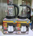 Silver Crest 2L Electric Glass Kettle with Blue LED Light - 1