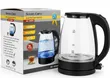 Silver Crest 2L Electric Glass Kettle with Blue LED Light - 2